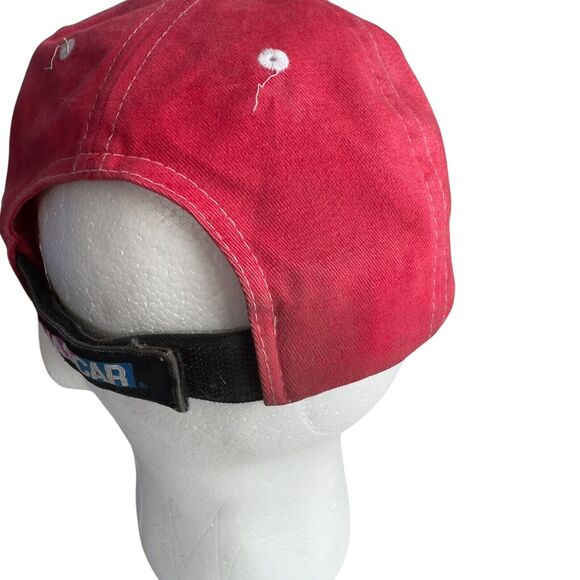 Anheuser Busch Nascar BUD Racing Hat Autographed Rick Rudd? Thrashed Y2K Nascar - Picture 7 of 16